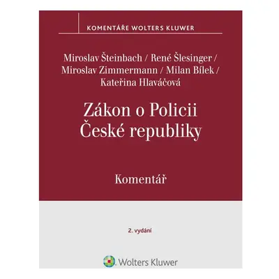 Zákon o Policii České republiky (č. 273/2008 Sb.). Komentář - 2. vydání