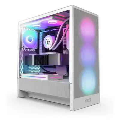 NZXT H5 Flow RGB bílá (CC-H52FW-R1) Bílá