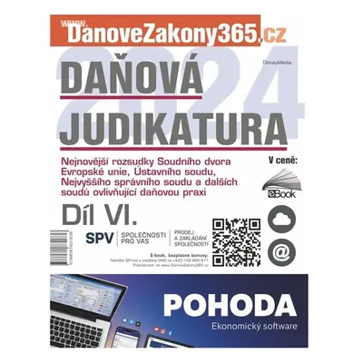 Daňová judikatura (VI.)