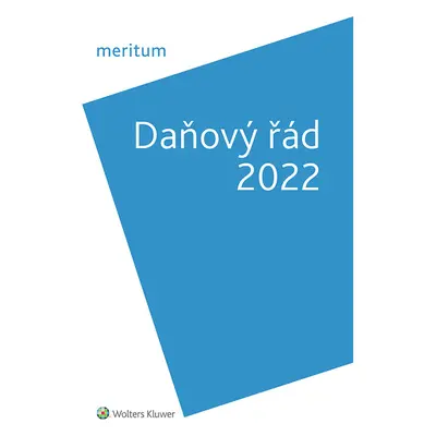 meritum Daňový řád 2022