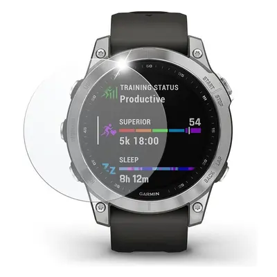 FIXED ochranné sklo pro smartwatch Garmin Fénix 7 47mm/Epix PRO, 2ks