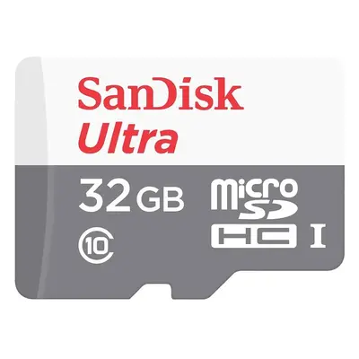 SanDisk MicroSDXC karta 32GB Ultra + adaptér SDSQUNR-032G-GN3MA