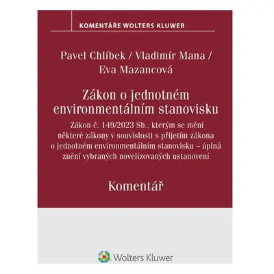 Zákon o jednotném environmentálním stanovisku. Komentář