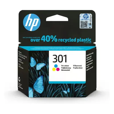 HP 301 originální inkoustová kazeta tříbarevná CH562EE Vícebarevná