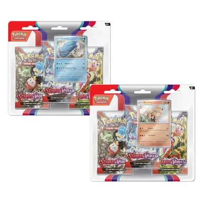 Pokémon TCG: Scarlet & Violet - 3 Blister Booster