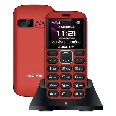 Aligator A720 Senior Červená