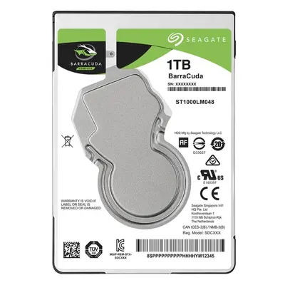 Seagate BarraCuda 1TB, ST1000LM048