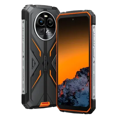 Blackview BV8100 8/256 GB černo oranžový Černá/oranžová