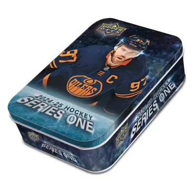 Hokejové karty 2024-25 Upper Deck Series 1 Hockey TIN Box