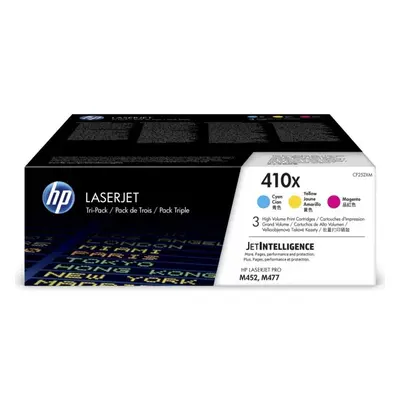 HP 410X CYM Tri-Pack LJ Toner Cartridge Vícebarevná