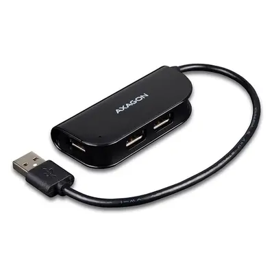 AXAGON HUEX4B 4x USB2.0 READY hub černý