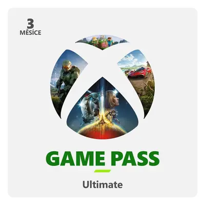 Microsoft Xbox Game Pass Ultimate členství 3 měsíce