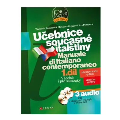 Učebnice současné italštiny, 1. díl + 3 audio CD