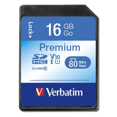 Verbatim SDHC 16GB Class 10 43962