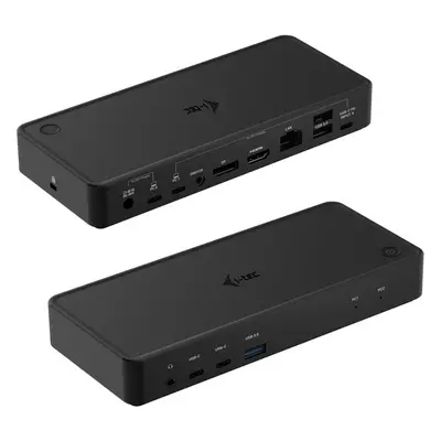 i-Tec USB-C/Thunderbolt KVM Docking station Dual Display + Power Delivery 65/100W C31DUALKVMDOCK