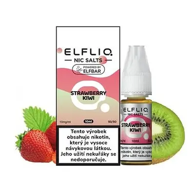 Elfliq Salt Jahoda a kiwi 10ml (10mg)