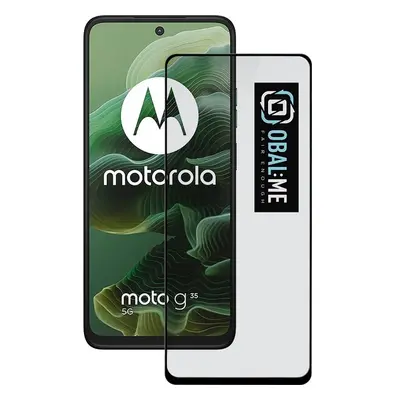 OBAL:ME 5D Tvrzené Sklo pro Motorola G35 černé