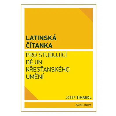 Latinská čítanka pro studující dějin křesťanského umění