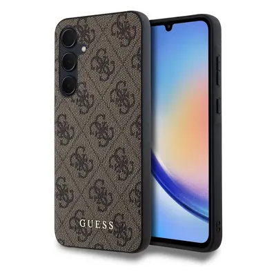 Guess 4G kryt pro Samsung Galaxy A35 5G hnědý