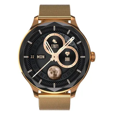 Garett Smartwatch Viva gold steel Zlatá