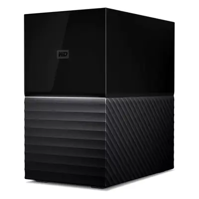 WD My Book DUO 28TB Dva externí 3.5" disky USB 3.1 WDBFBE0280JBK-EESN Černá