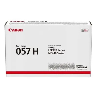 Canon 057H - originální Černá