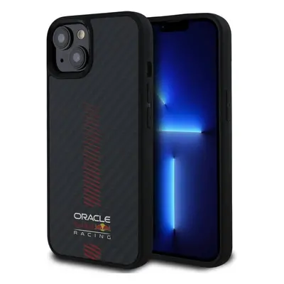 Oracle Red Bull Racing Carbon Powerbar MagSafe kryt iPhone 13 černý