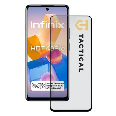 Tactical Glass Shield 5D sklo pro Infinix Hot 40 Pro černé