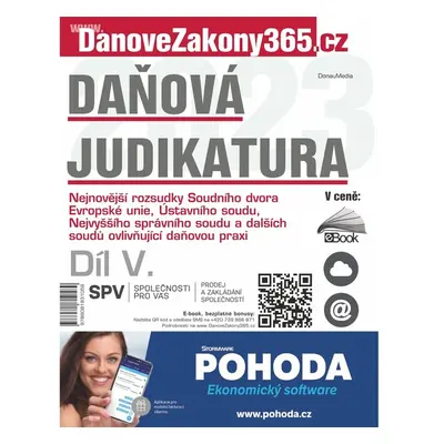 Daňová judikatura (V.)