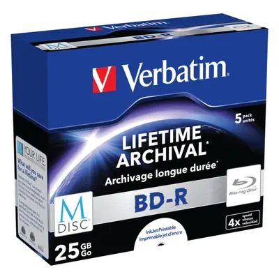 VERBATIM MDisc BD-R (5ks)