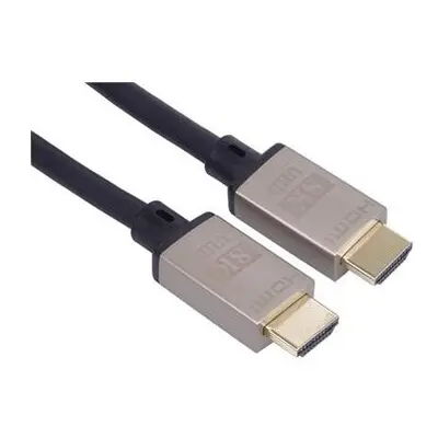 PremiumCord Ultra High Speed HDMI 2.1 kabel 8K@60Hz, 4K@120Hz délka 5m kovové pozlacené konektor