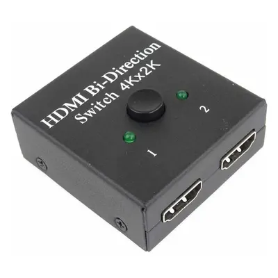 PremiumCord HDMI Switch 4K, FULL HD 1080p obousměrný 2-1 nebo 1-2