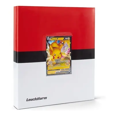 LEUCHTTURM Album na pokémony/herní karty - PRO GAMING malé Bílá/Červená