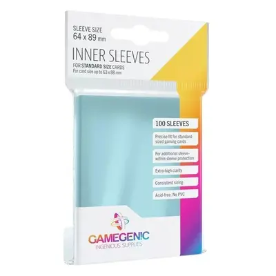 Game Genic Inner Sleeves 100 ks Čirá