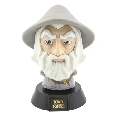 CurePink Plastová dekorativní svítící Lord Of The Rings Pán prstenů Gandalf 10 cm