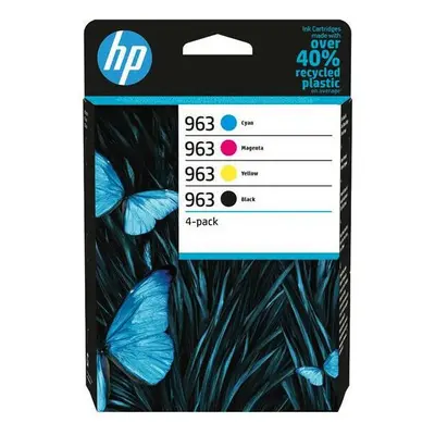 HP 963 CMYK Original Ink Cartridge 4-Pack Vícebarevná