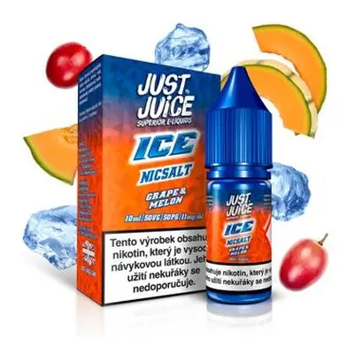 Just Juice Salt Ledové hroznové víno & cukrový meloun 10ml (20mg)