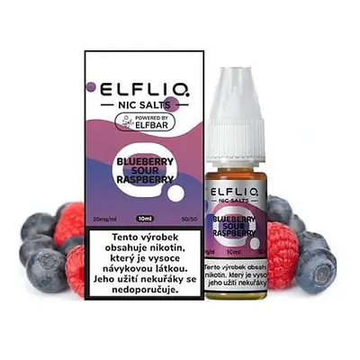 Elfliq Salt Raspberry Borůvka a malina 10ml (20mg)