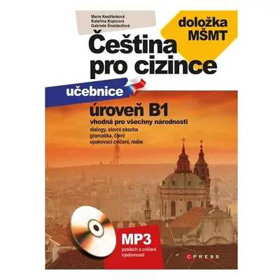 Čeština pro cizince B1 +cvičebnice