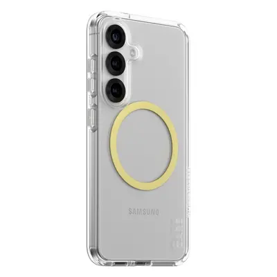 PanzerGlass® CARE kryt Samsung Galaxy S25 Urban Combat čirý/žlutozelený QI (Chardonnay)