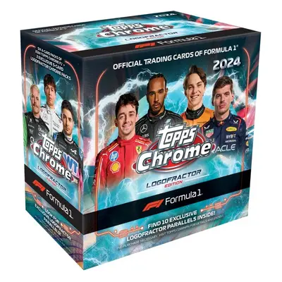 Karty Formula 1 Topps 2024 Chrome F1 Racing Logofractor Box (Exclusive)