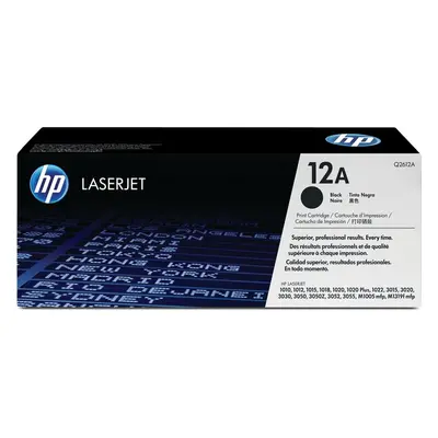 HP Q2612A - originální Černá