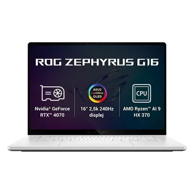 ASUS ROG Zephyrus G16 (GA605WI-NEBULA016W) Bílá