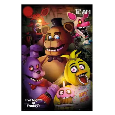 Plakát Five Nights At Freddys - Group (6)