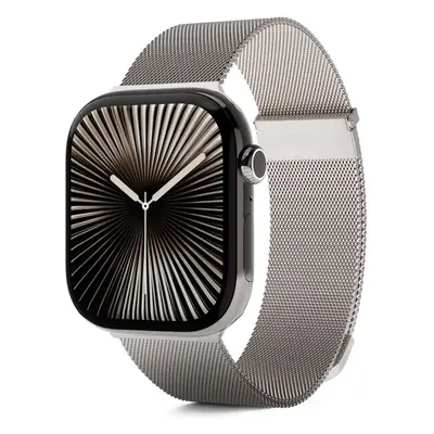 iWant Watch řemínek Milanese+ pro Apple Watch 42/41/40/38mm hvězdně bílá Hvězdně bílá