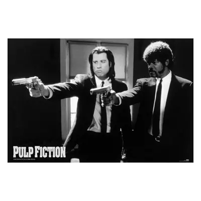 Plakát Pulp Fiction - Guns B&W (16)