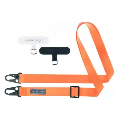 Mobile Origin Lanyard popruh 25mm (84-165cm) oranžový