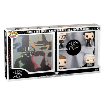 Funko Pop! Albums Deluxe U2 Pop Bono The Edge Larry Mullen Jr. Adam Clayton 46