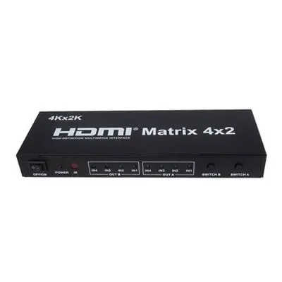 PremiumCord HDMI matrix switch 4:2,s audiem, rozlišení 4Kx2K