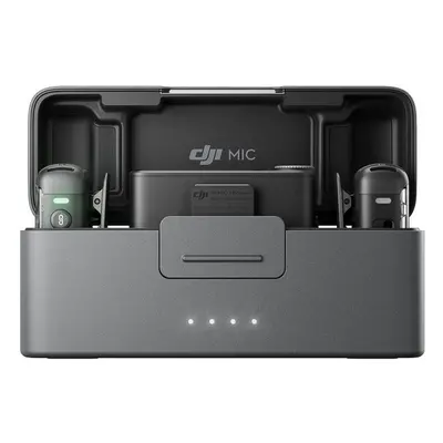 DJI Mic 2 (2 TX + 1 RX + Charging Case) Černá